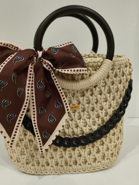 Torebka, kuferek Ecru