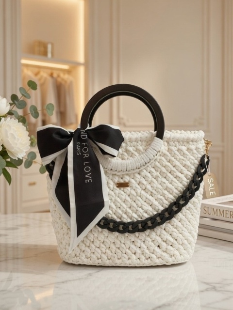 Torebka, kuferek biała