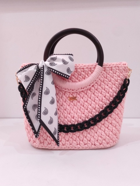 Stylowa torebka kuferek handmade