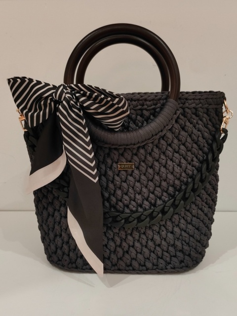 Stylowa torebka kuferek handmade
