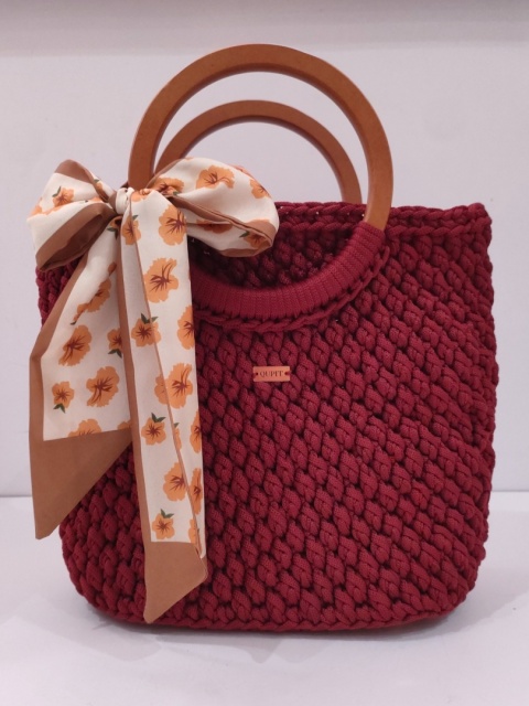 Stylowa torebka kuferek handmade